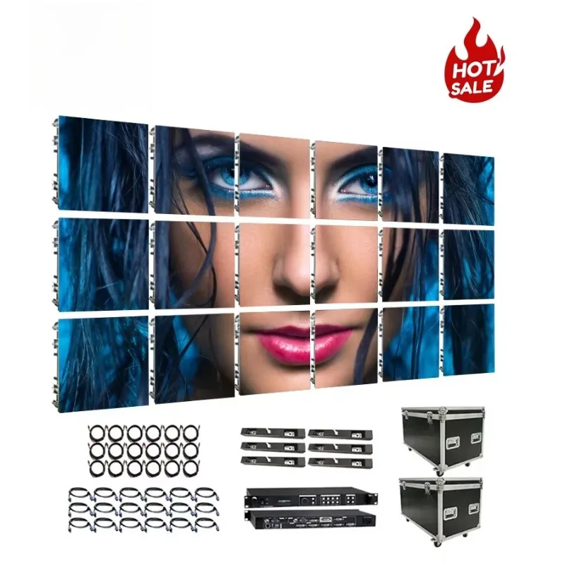 Outdoor LED Display Panel P2.6 P2.9 P3.9 Fast Stock Supply Church Concert Stage Commercial Rental Video Wall Screen