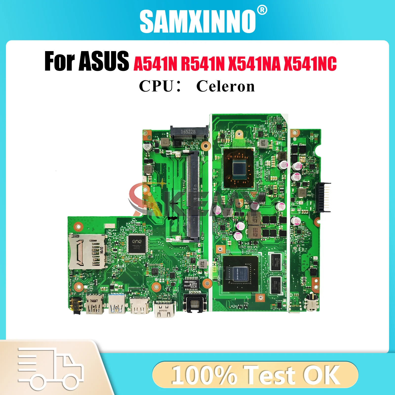 

X541NC Laptop Motherboard For ASUS VivoBook X541NC R541N A541N X541N F541N X541NA A541N Notebook Mainboard With Celeron CPU stk