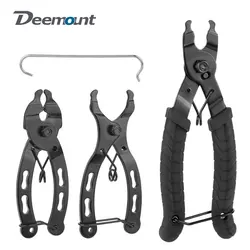 Bicycle Chain Quik Link Connector Plier & 6 Pairs Bicycle Magic Buckle 6-12S MTB Road Cycling Chain Clamp Remove Install Tool