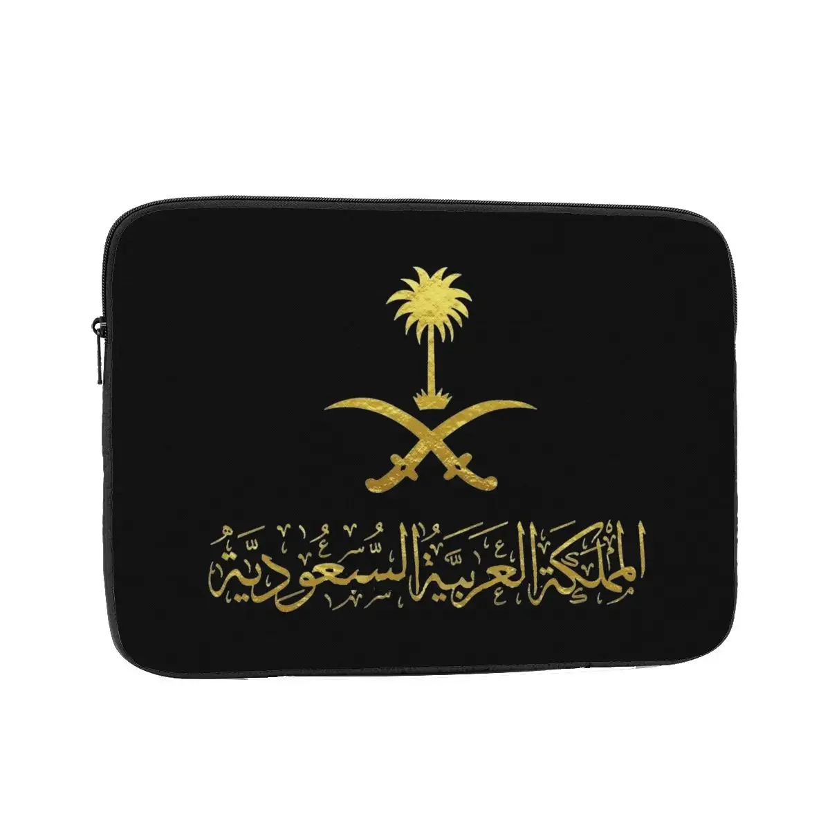 Shockproof Laptop Sleeve Case, Notebook Bag, Reino da Arábia Saudita Emblema, Case computador, 12 em, 13 em, 15 em, 17 em