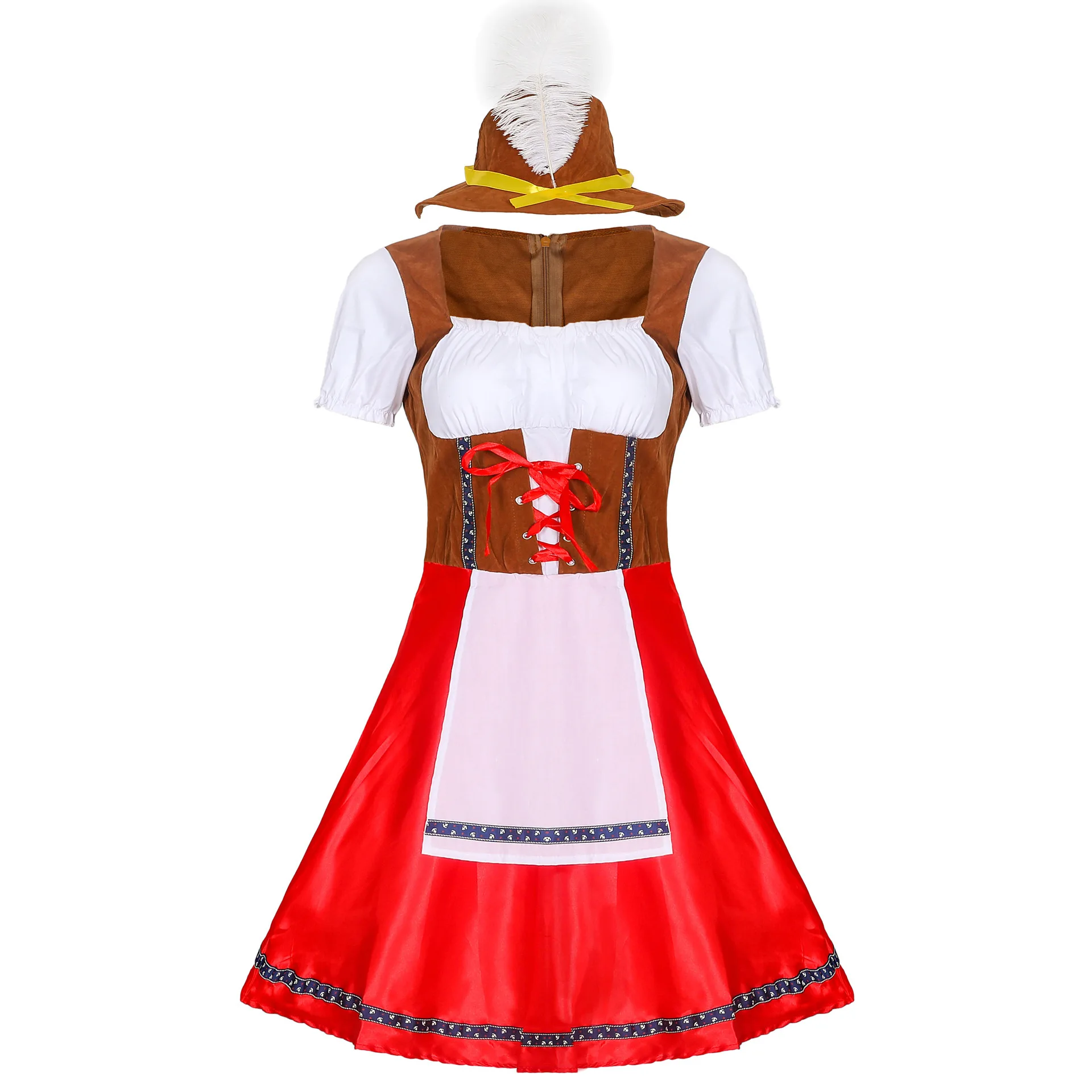 2023 New Party Play Cosplay Beer Served Cowgirl Oktoberfest Dress Munich Germany Clothing Festival Stage Performance