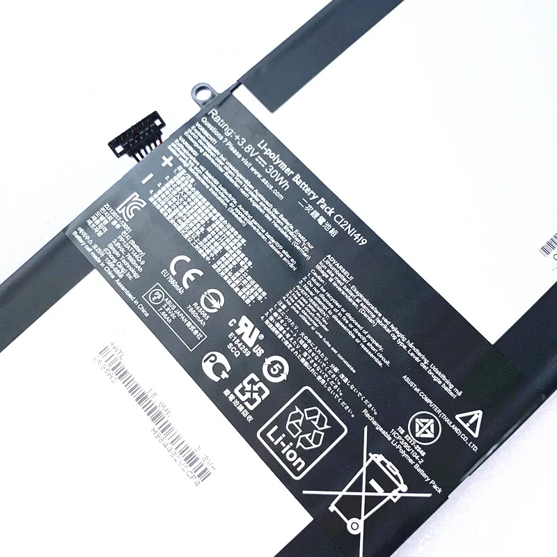 C12N1419 3.8V 30Wh Laptop Battery for T100 Chi T100CHI-FG003 0B200-01300200 C12PMCH