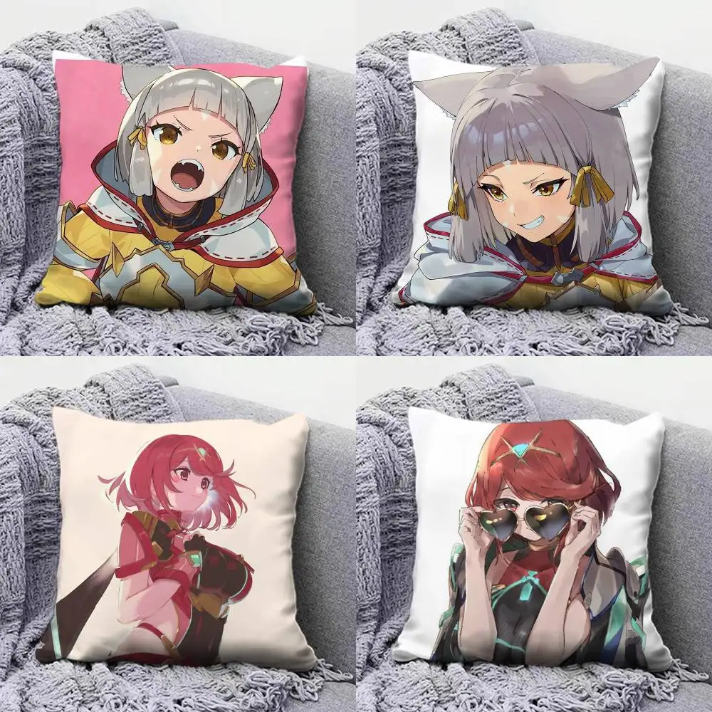 

Game Xenoblade Chronicles 2 Home Sofa Cushion Covers and Aecorative Custom Pillow Covers