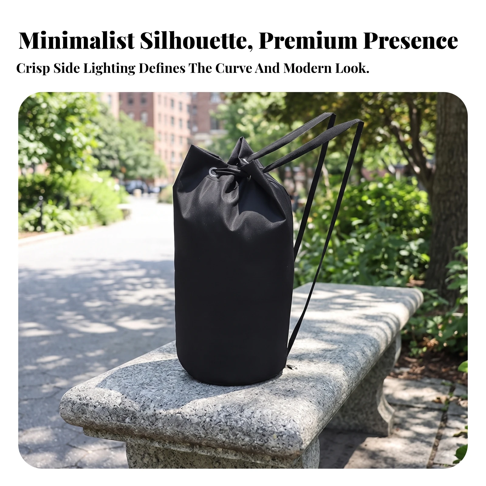Drawstring Backpack with Waterproof Athletic Versatile Drawstring Backpack Sackpack Heavy-Duty Bag Adjustable for Athletes, Gym