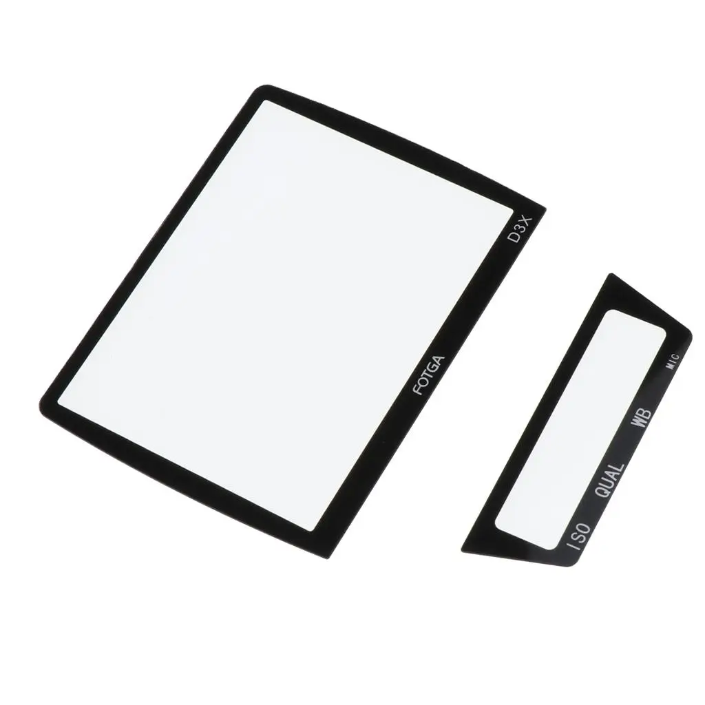 Anti-scratch DSLR LCD Screen Tempered Glass Protector for Nikon D3/D3x