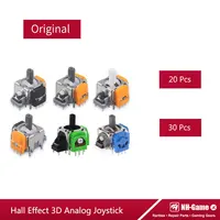 Joystick de efecto Hall para Xbox One, PS4, PS5, módulo de Sensor de palo analógico 3D, piezas de repuesto del controlador, 20/30 Uds.