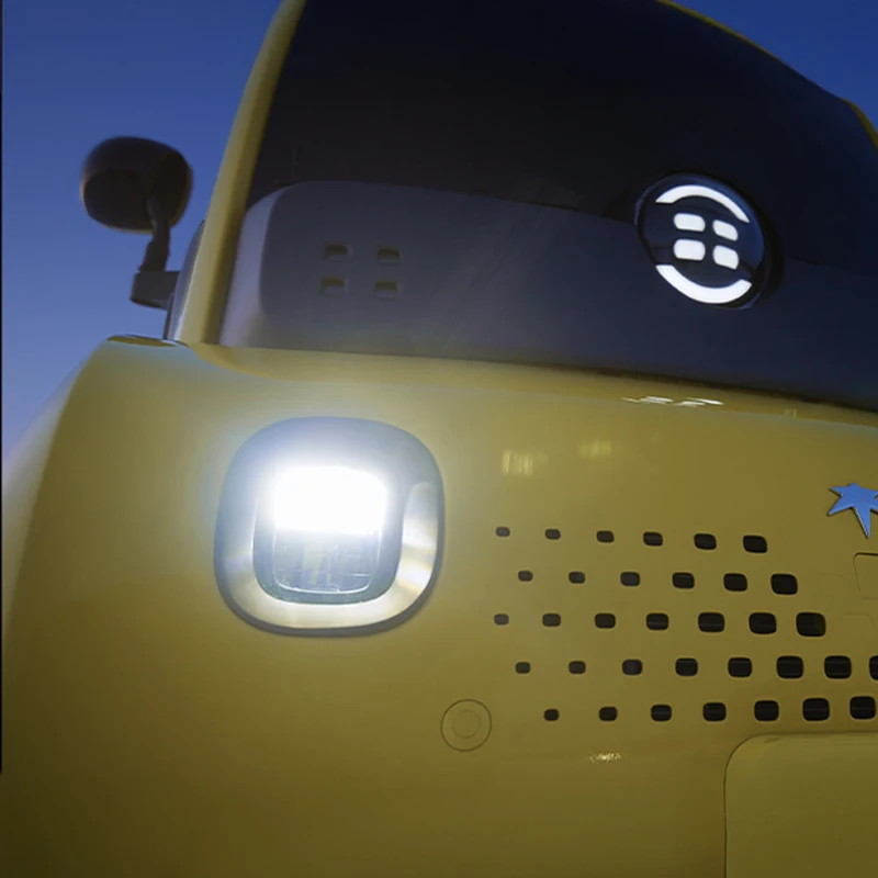 AstraUX mini electric car, futuristic smart urban vehicle