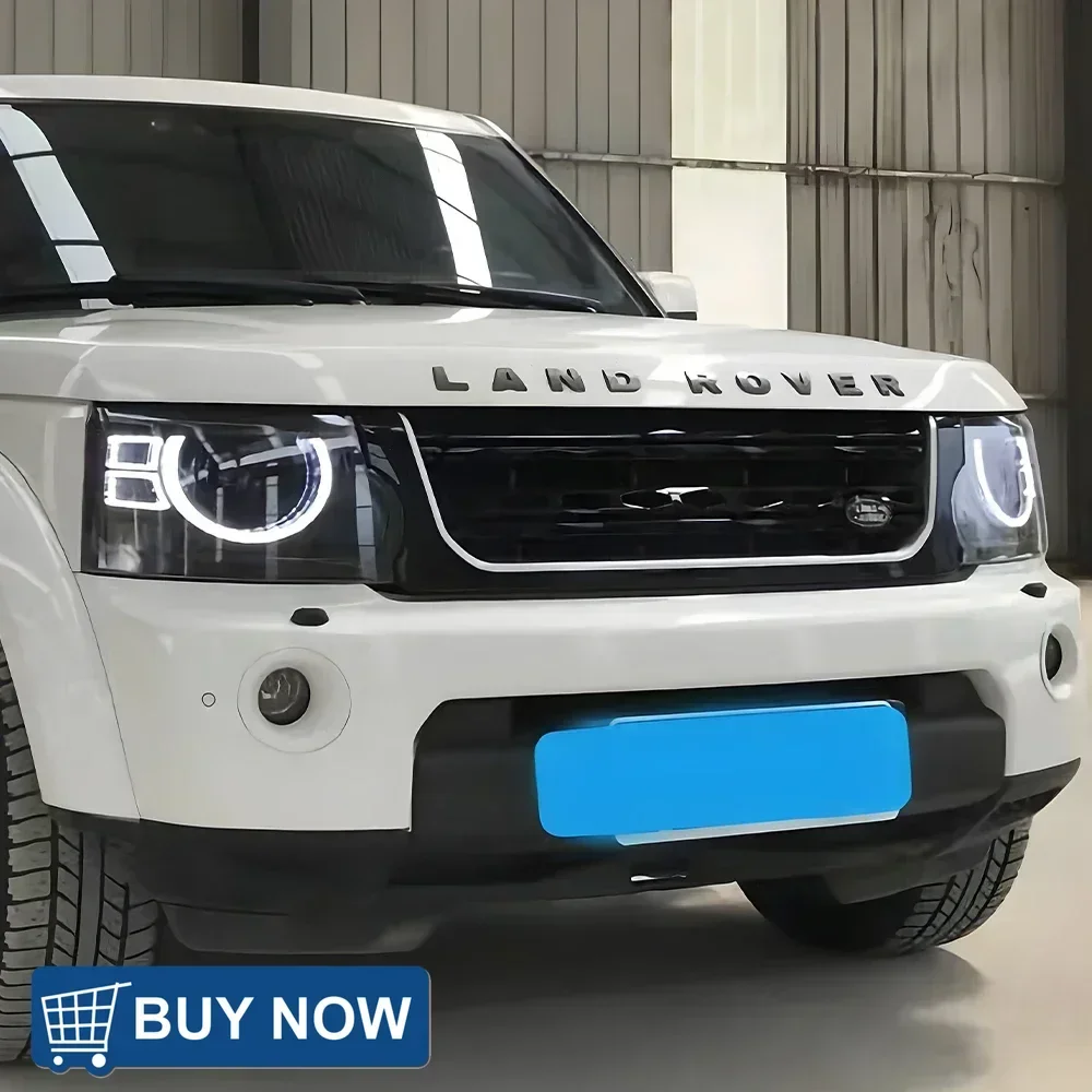 For Land Rover Discovery 4 2010-2016 LED Auto Headlights Assembly Upgrade Bifocal Projector Lens Car Front Lamps Accessories