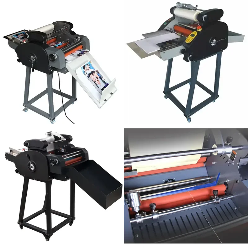 for Automatic 340mm Thermal Laminator Machine A4 Photo Document Paper Laminating Device Office Home School Use