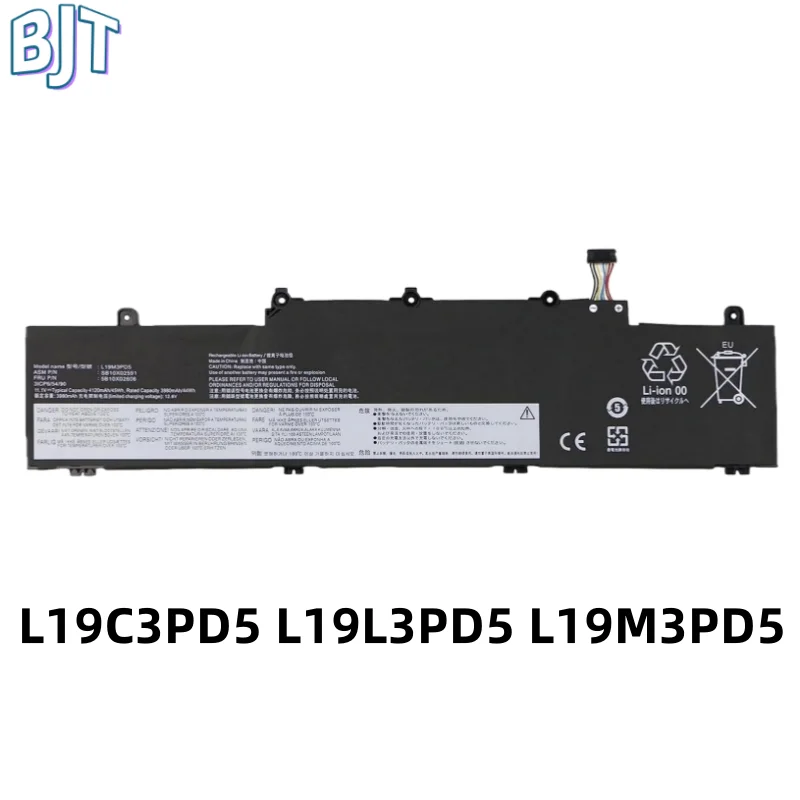 

11.1V 45Wh New L19C3PD5 L19D3PD5 L19M3PD5 Laptop Battery For Lenovo ThinkPad E14 Gen2 Gen3 E15 Gen2 Gen3 2021 E15 Series 6Cell
