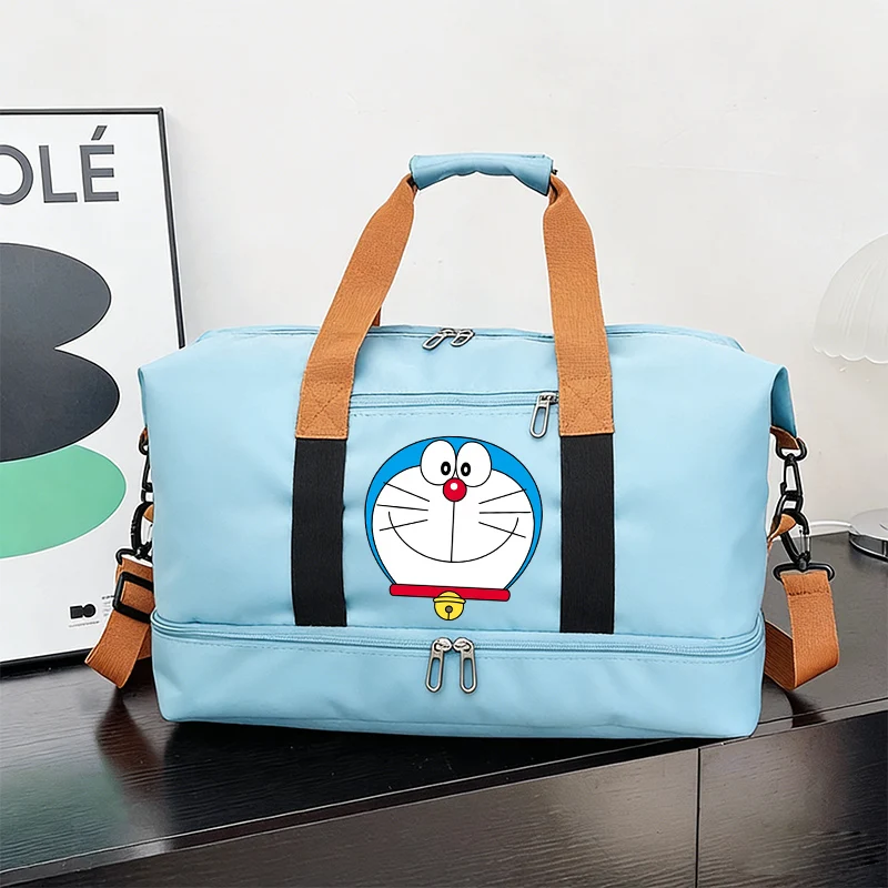 

Doraemon Travel Bag Women Waterproof Gym Sport Bag Cartoon Anime Fitness Handbag for Men Storage Bag Shoulder Bags Birthday Gift