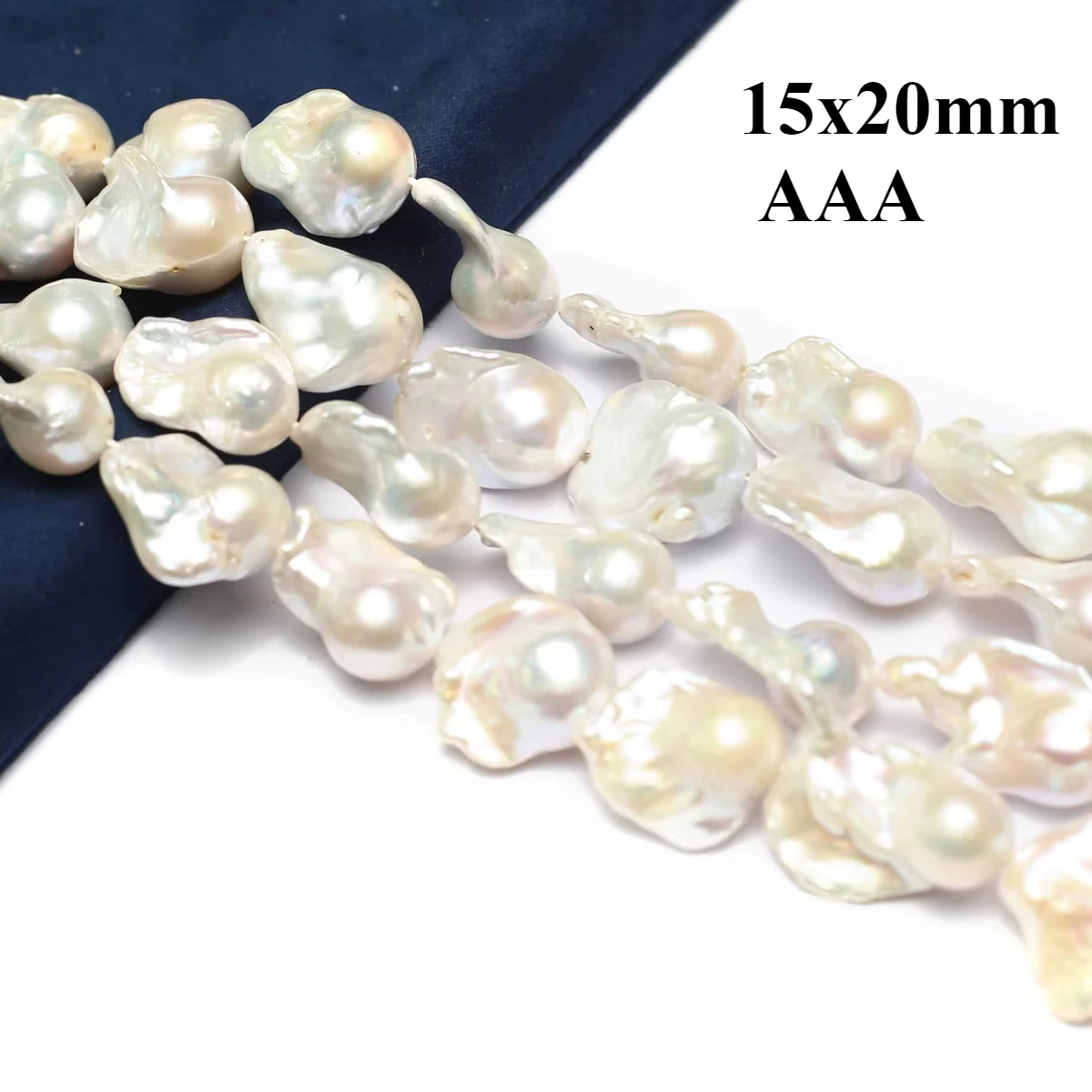 

15x20mm AAA Fashion Fish Tail Shape Baroque High Quality Natural Freshwater Pearl Jewelry Make DIY Necklace Bracelet Accessories