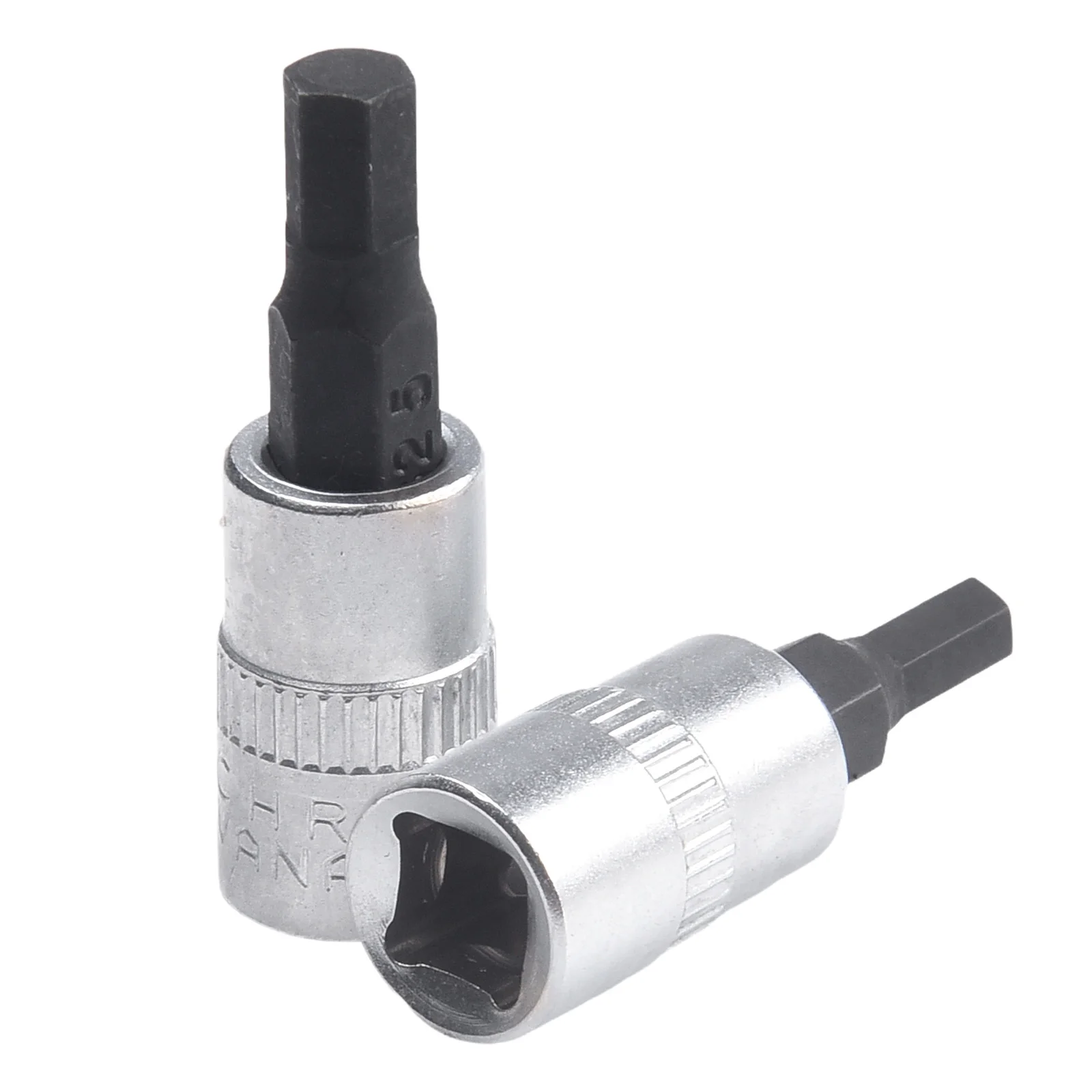 

1/4 Inch Drive Hex Bit Socket 38mm 6.35mm / 1/4\\\\\\\\\\\\\\\" Chrome Vanadium Steel H4 H5 Or H6 H7 H8 For Inner Hex Sockets