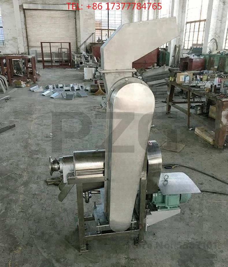 Multi-Purpose 500 kg Spiral Juice Extractor Industrial Spiral Crushing Type Juice Machine Pear Carrots Pineapple