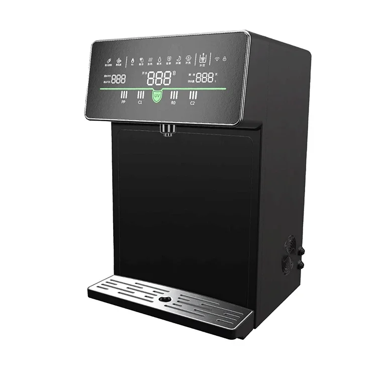 Good Selling Purificador De Agua Drinking Purified Hot Cold Desktop  Home Luxury Smart Boil Chill Water Dispenser