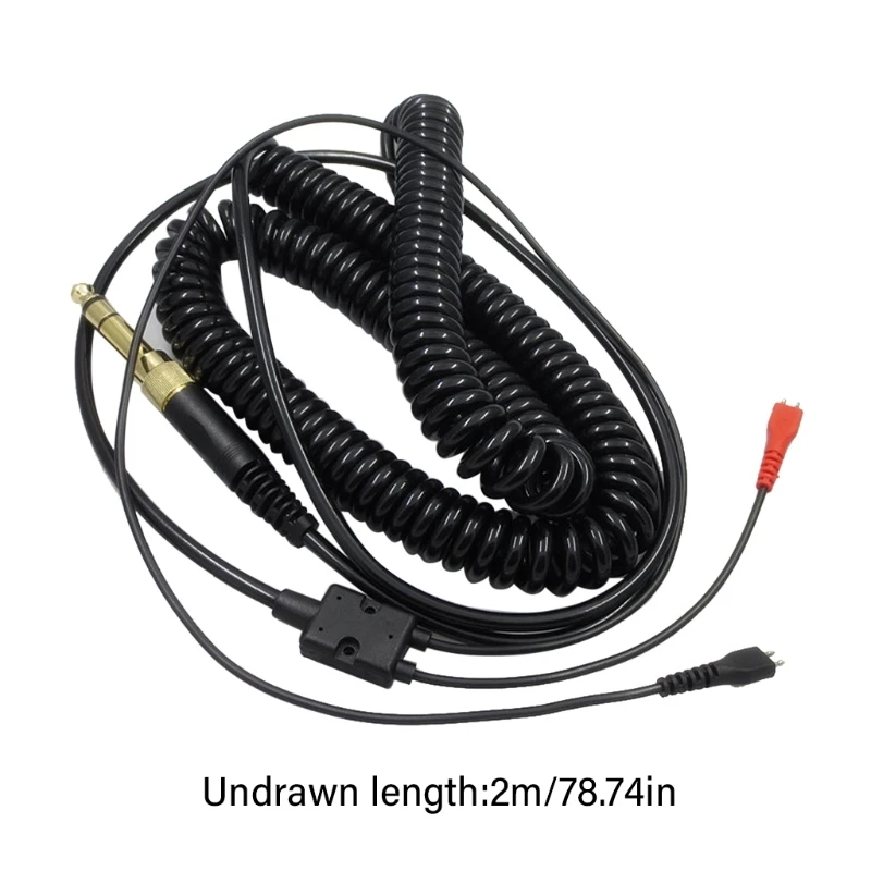 كابل سماعة الرأس لمحول HD25 HD560 HD540 HD480 المقابس المطلية بالذهب