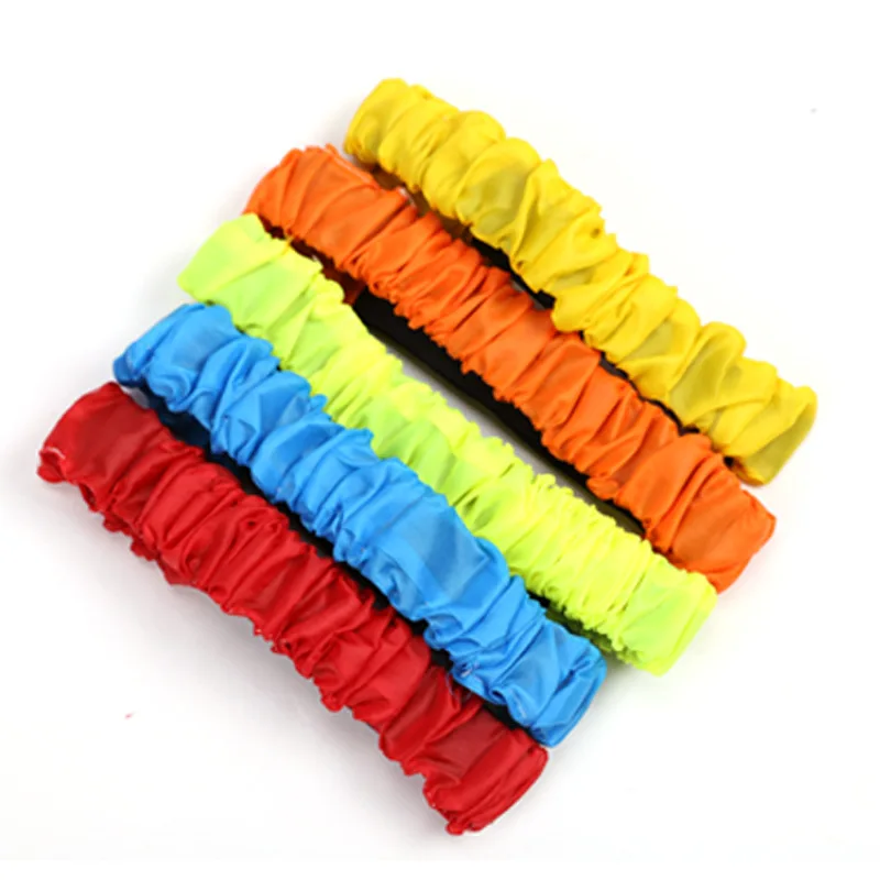 Race 3-legged Race Bands Elastic Tie Rope Foot Running Outdoor Sports Game Cooperative Training Toys For Kids Parents