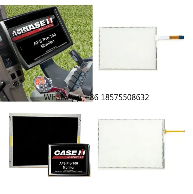 Original New LCD Display For CASE AFS PRO 700 Monitor Inteleview pro700 LCD Display Touch TS104A5B012