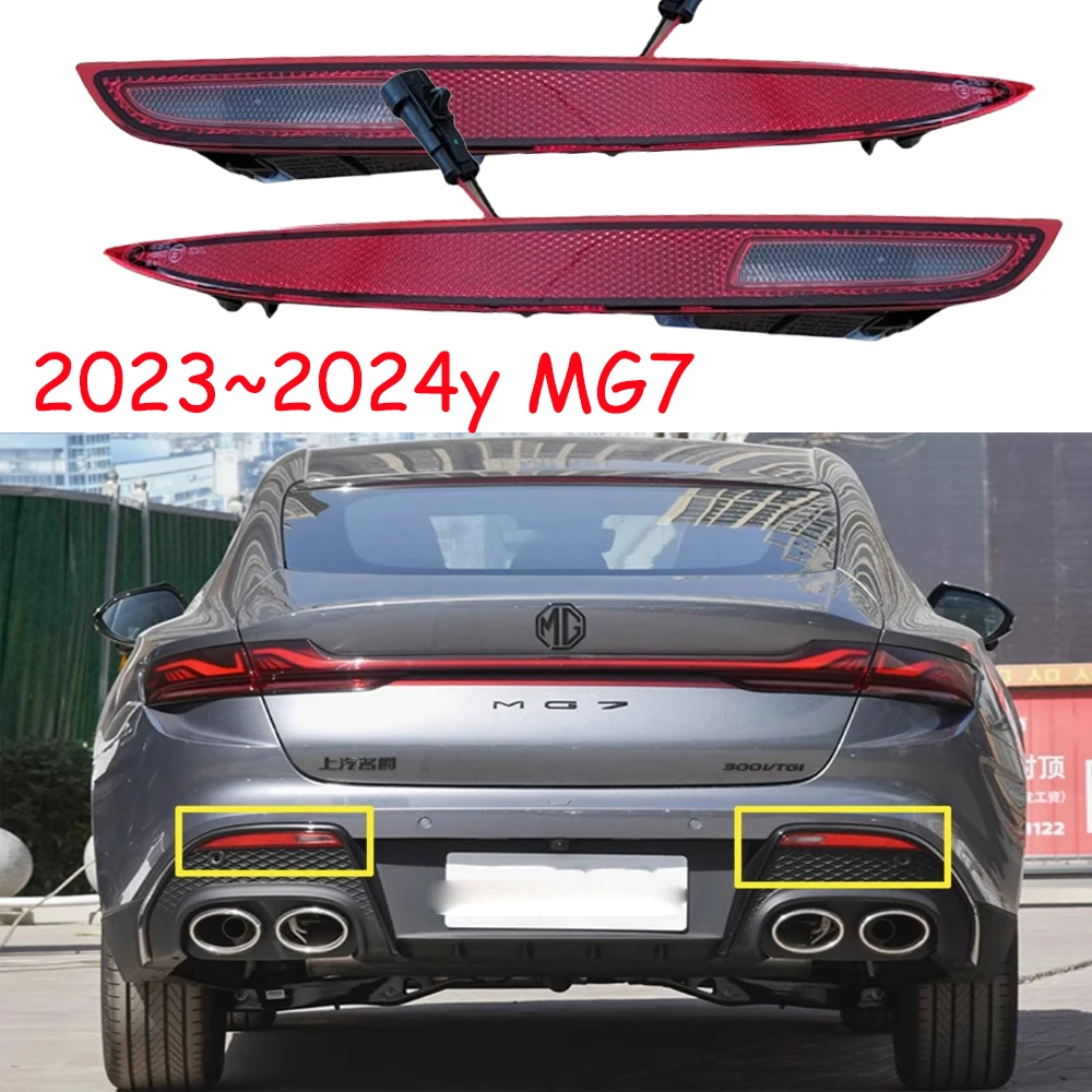 

1pcs car accessories bumper tail light MG7 taillight MG 7 LED fog Taillamp Reflector 2023~2024y MG7 rear light