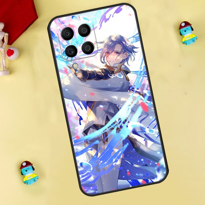 Kamisato Ayato Genshin Impact Phone Case For Samsung Galaxy M13 M23 M33 M53 M11 M21 M31 M51 M14 M54 M30s M20 M12 M32 M52