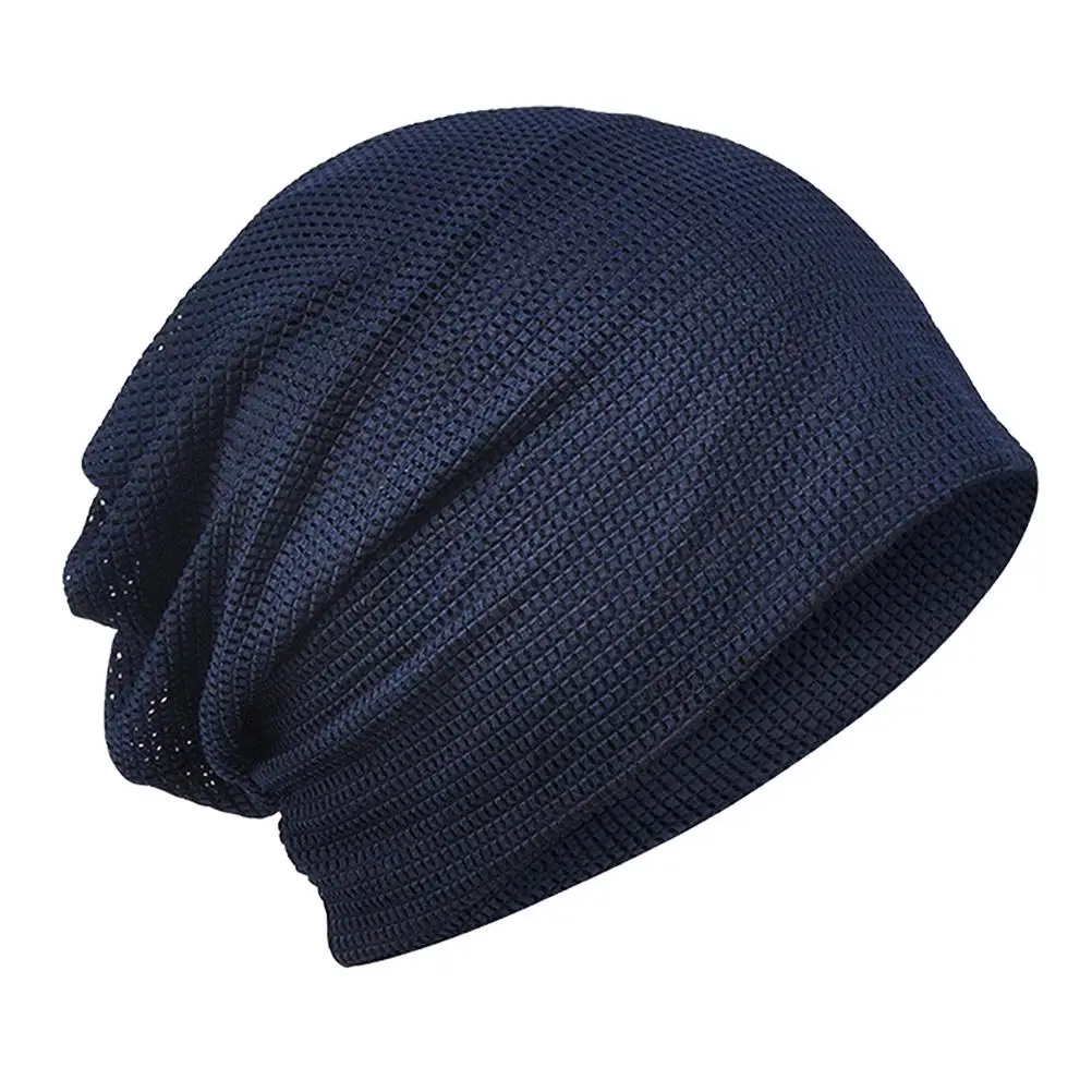

Mesh Breathable Hat Spring Summer Cap Solid Color Without Spandex Material Sun Protection Scarf Durable Stylish