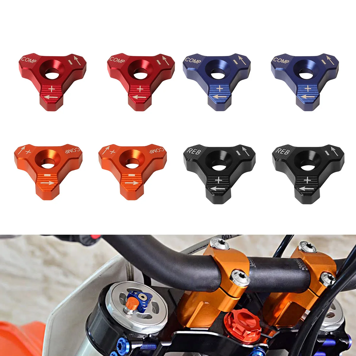 

Motocross 48mm Fork Shock Absorber Knob Adjuster Bolt For KTM EXC EXC-F SX SX-F XC XC-F XCW XCF-W MXC SMC Adventure ENDURO