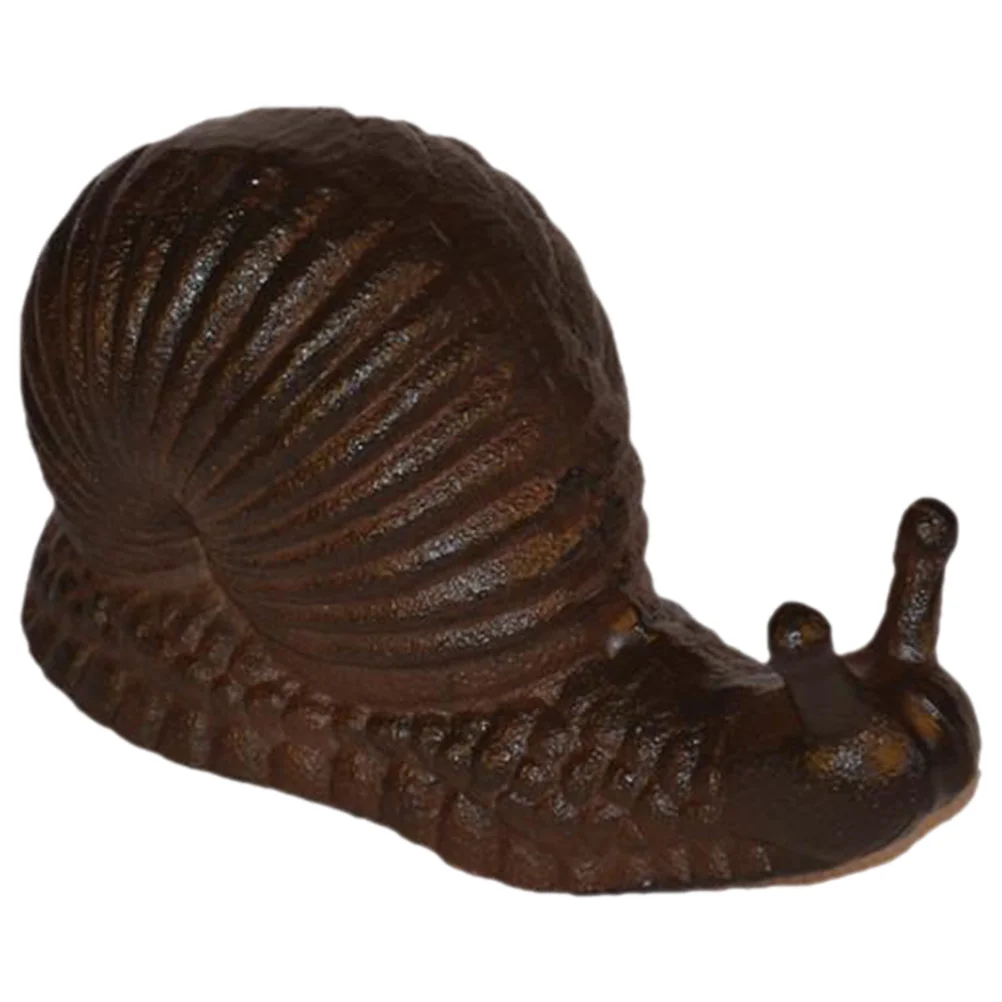 

Iron Snail Ornaments Clothes Racks Fake Animal Container Desktop Simulation Layout Decor