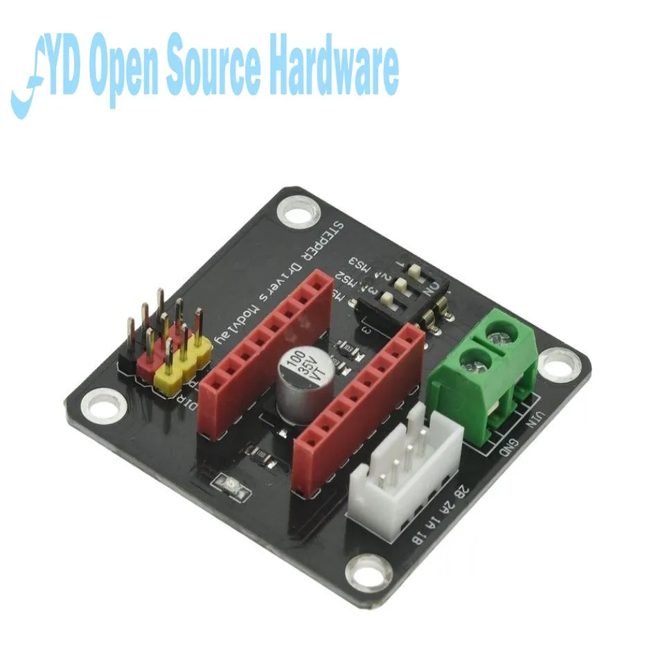 DRV8825 A4988 3D Printer 42 Stepper Motor Driver Controller Expansion Shield Module For Arduin R3 Ramps1.4 DC Motor Drivers