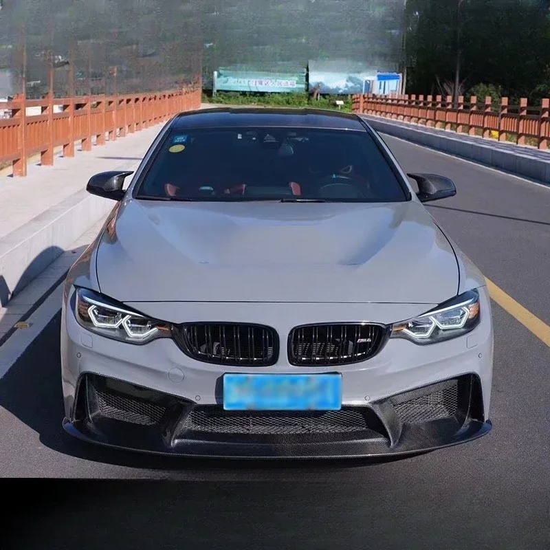 

Suitable For BMW 4 Series M3/M4/F80/F82 Modified 3D Large Enclosed Half Carbon Front Bar Rear Bar Carbon Fiber Front And Rear