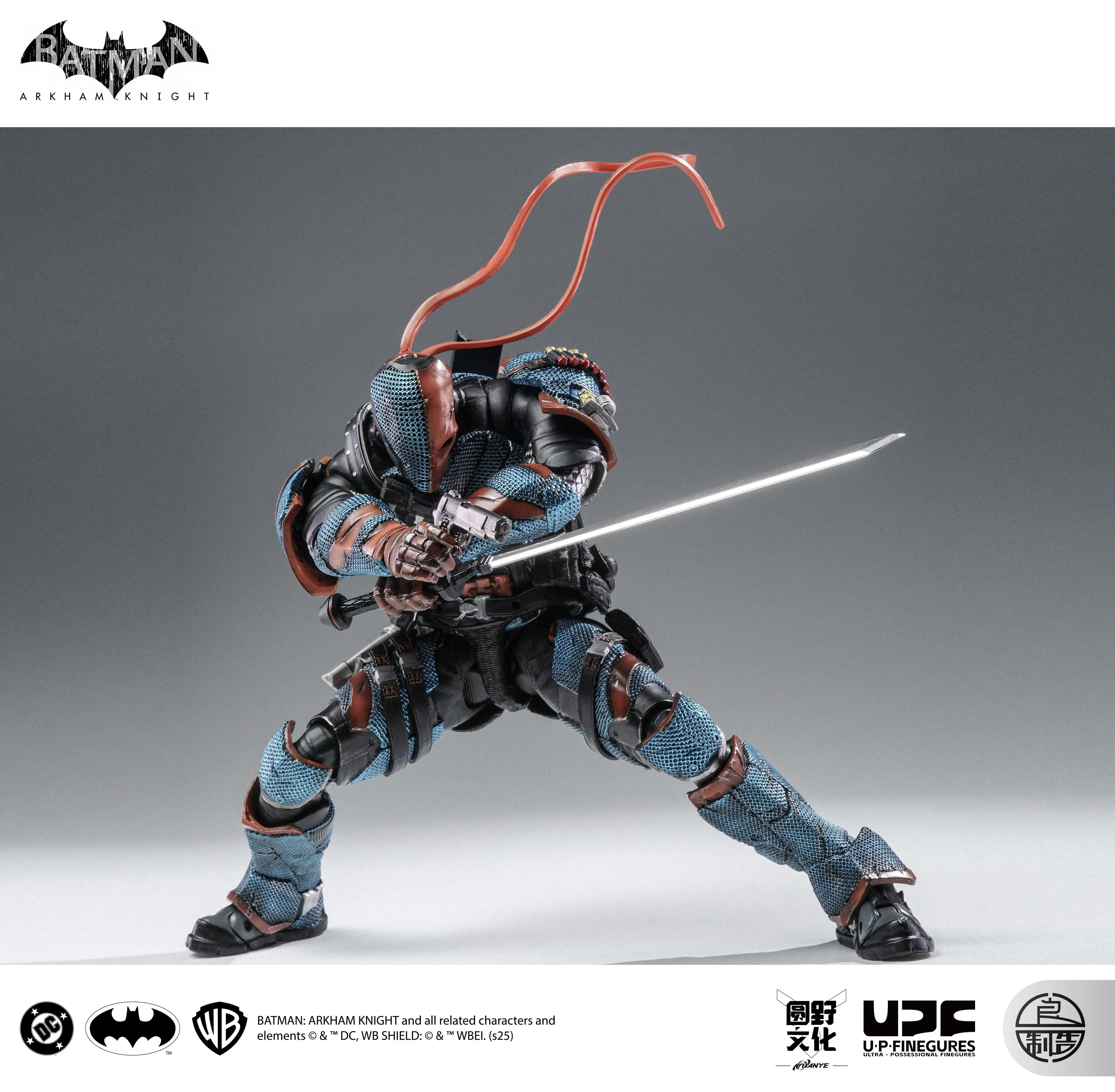 جديد Lpzz Deathstroke عمل الشكل Arkham Knight الانتهاء وحدة المنقولة باتمان نموذج سطح المكتب زخرفة أنيمي تمثال اللعب هدية