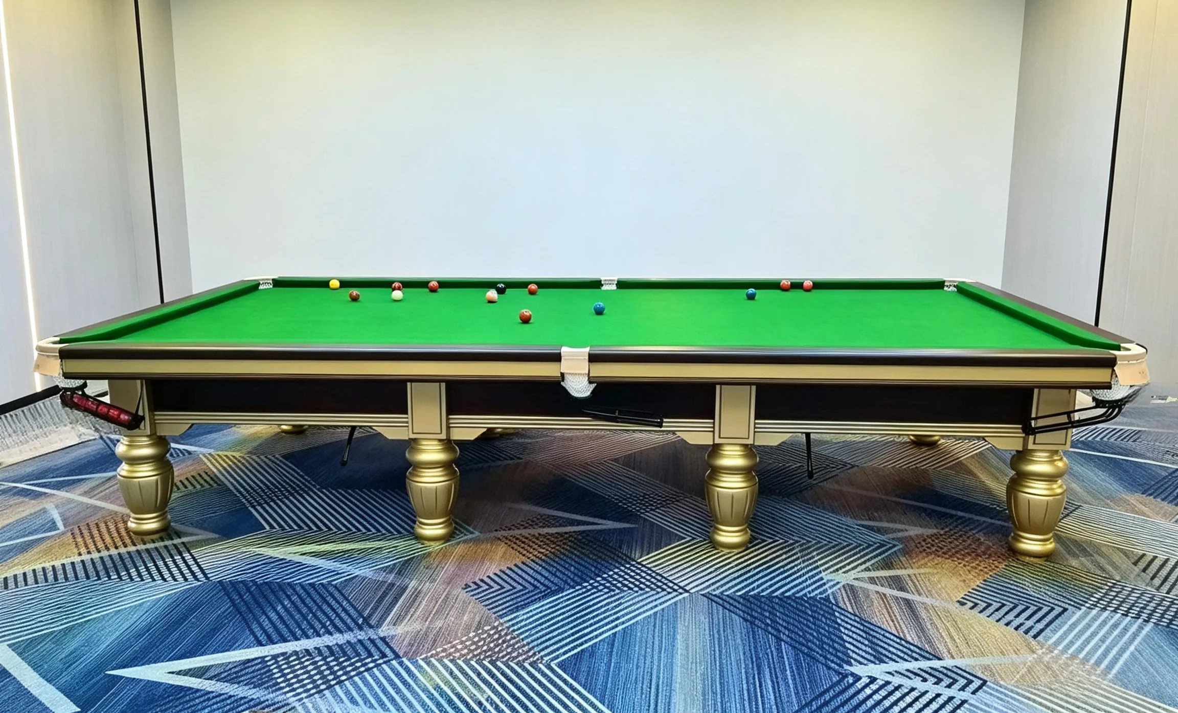 2026 Factory Direct 12 Ft Professional Snooker Table with Durable Surface