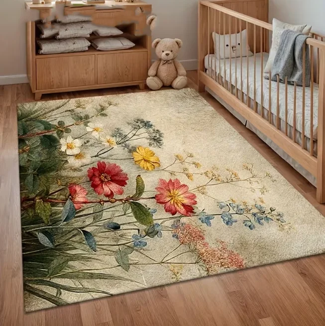 The Library Bookshelf Anti Slip Carpet and Vibrant Spine Design Are Decorating Living Rooms Bedrooms Dormitories and Gardens