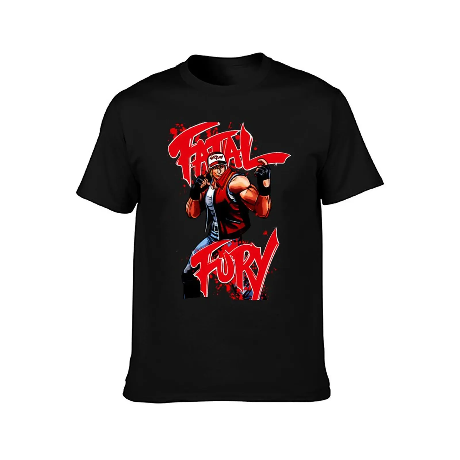 Fatal Fury - King Of Fighters Edition T-Shirt Simple Casual Short Sleeve Tee