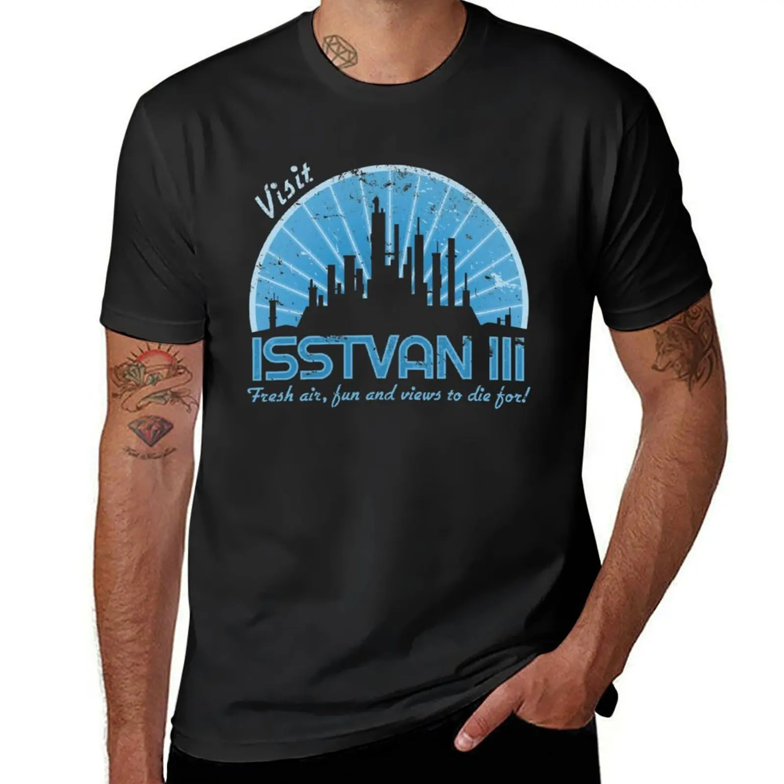

Visit blue Isstvan T-Shirt fashion shirts Man t-shirt gifts for boyfriend summer clothes Men's t-shirts