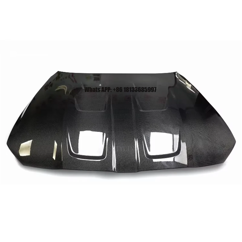 

New G80 M3 M4 G82 G83 AC Style Bonnet Dry Carbon Fiber Car Body Kit Engine Hood Front Cover