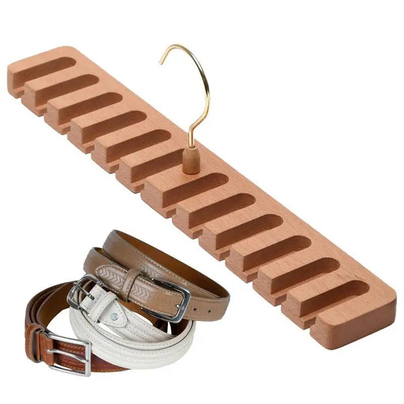 Belt Rack Belt Organizer For Closet Belt Hanger For Closet Belt Organizer With 12 Slots Wall Closet Organizer Belt Rack For Men
