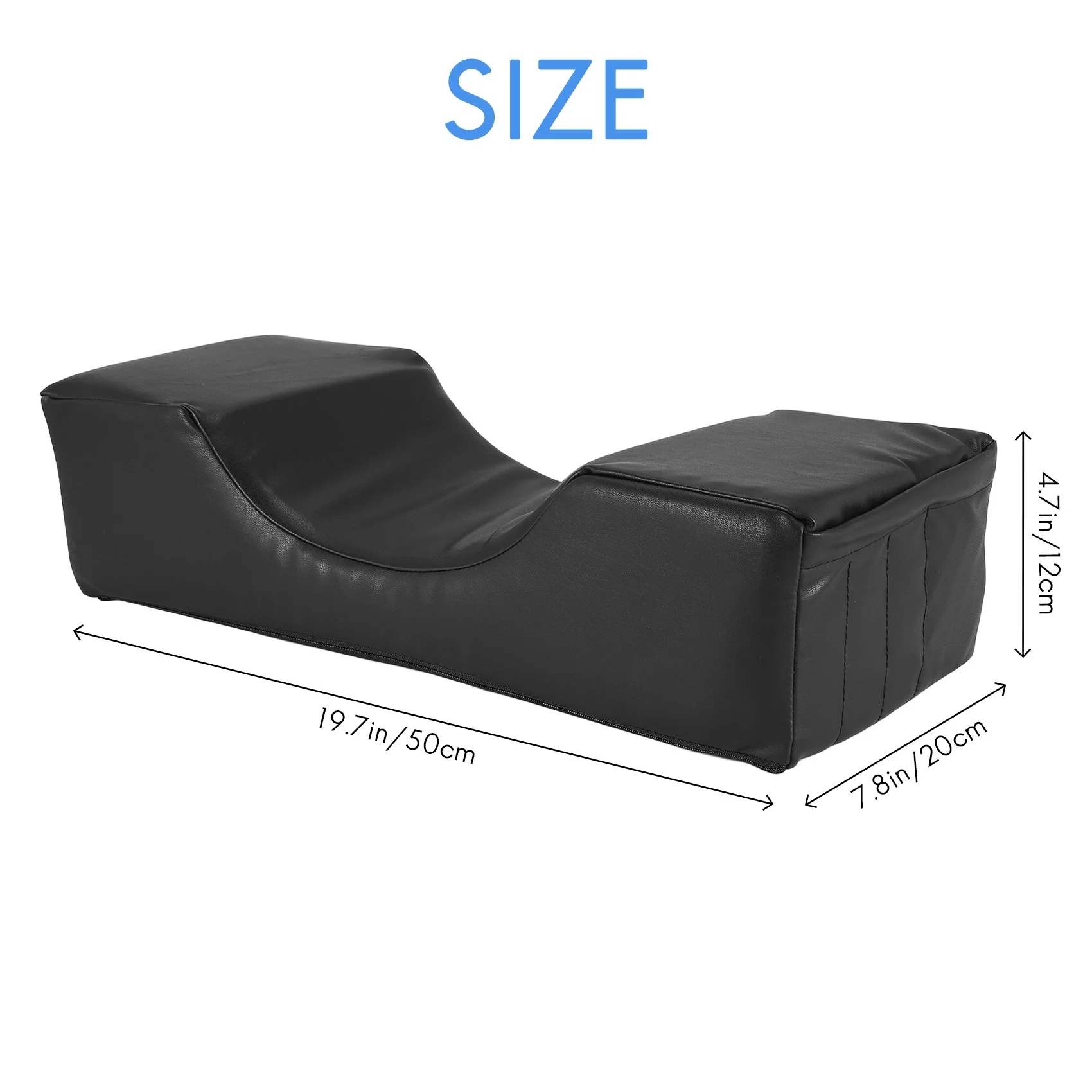 وسادة ناعمة مطعمة رمش تمديد وسادة مسند الرأس الرقبة دعم U شكل المهنية صالون أداة مقاومة للماء الجلود HY