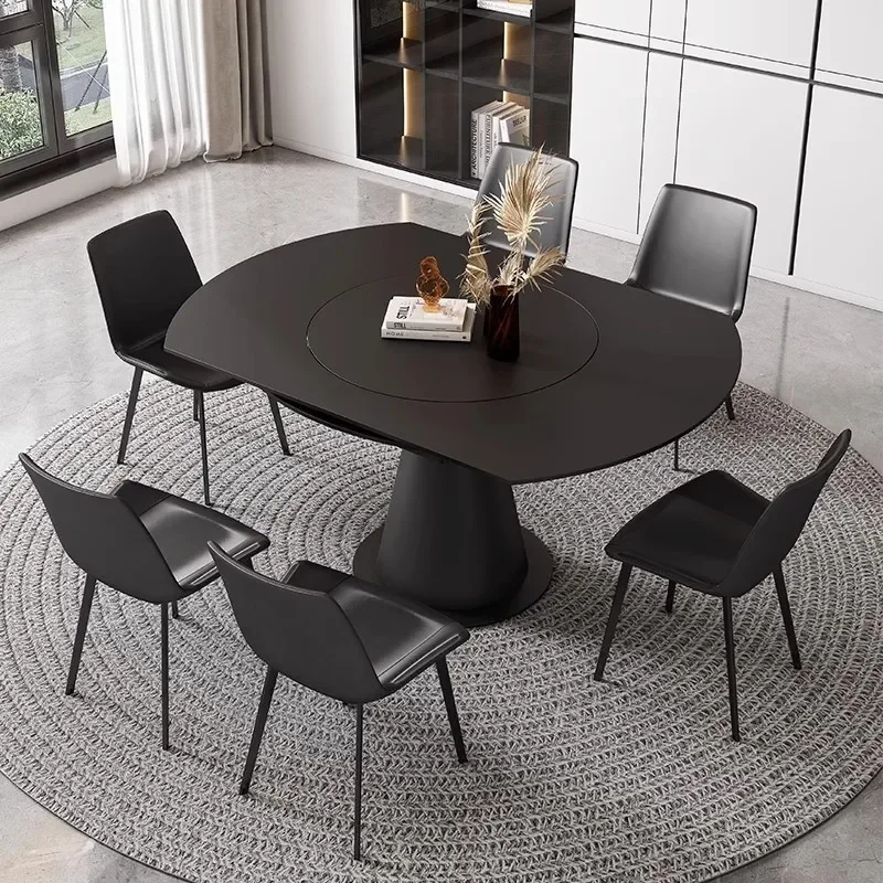 

Restaurant Tables Kitchen Table Dining Dinning Sets Rooms Extendable Rectangular Mesas De Jantar Elegant Round
