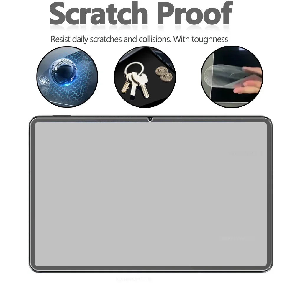 2Pcs Clear Tempered Glass HD Hard Film Scratch Proof Screen Protector For Xiaomi Pad 6 6S 6pro 5 5pro 6max 11 12.4 14 inch