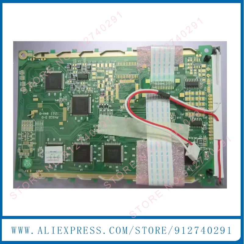 Comaptible LCD Display Screen AG320240A4  AG320240A1 320240A4 AG320240A7 320*240 24pin 14pin Blue LCD Display