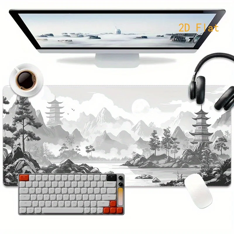 

Rectangle Rubber Mouse Pad Non Slip Desk Mat for Laptop Computer Office Work Gift Black Friday Promotion Best Deal Now