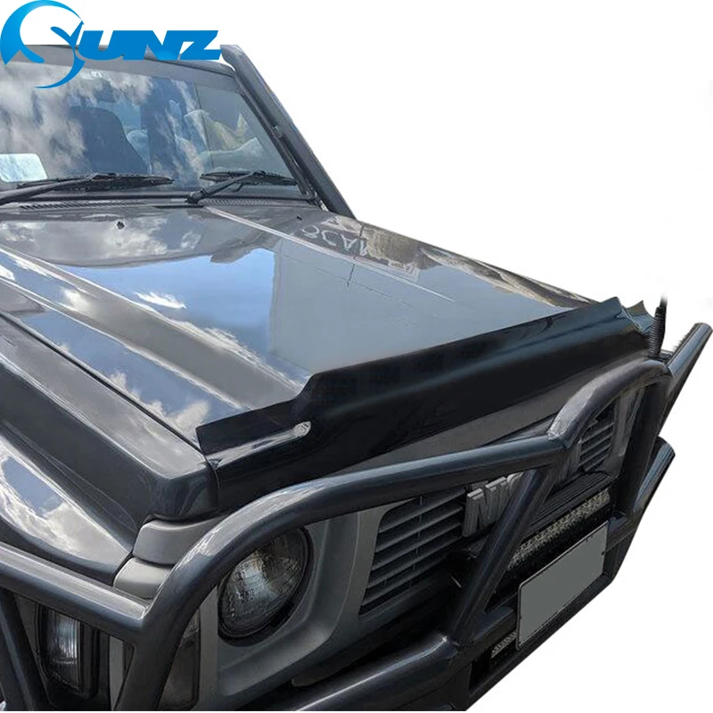 Bonnet Guard For Nissan Safari Patrol Y60 1987 1988 1989 1990 1991 1992 1993 1994 1995 1996 1997 Car Bug Shield Hood Deflector