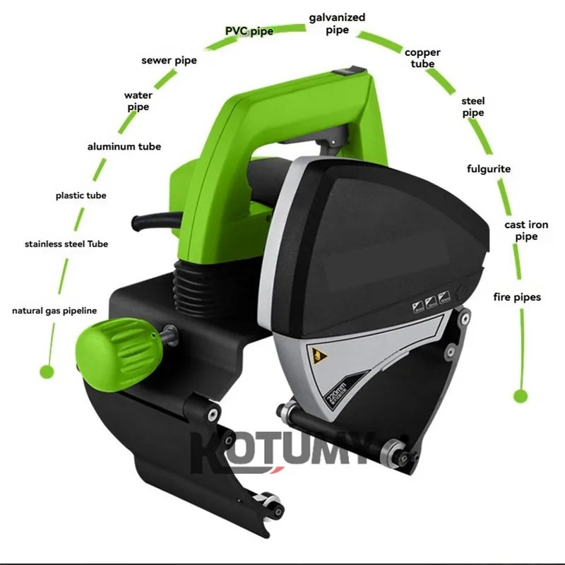 

12-220MM Portable Steel Tube Cutter Electric Saw 220V 110V 1000W Stainless Steel Pipe Cutting Machine ZD220