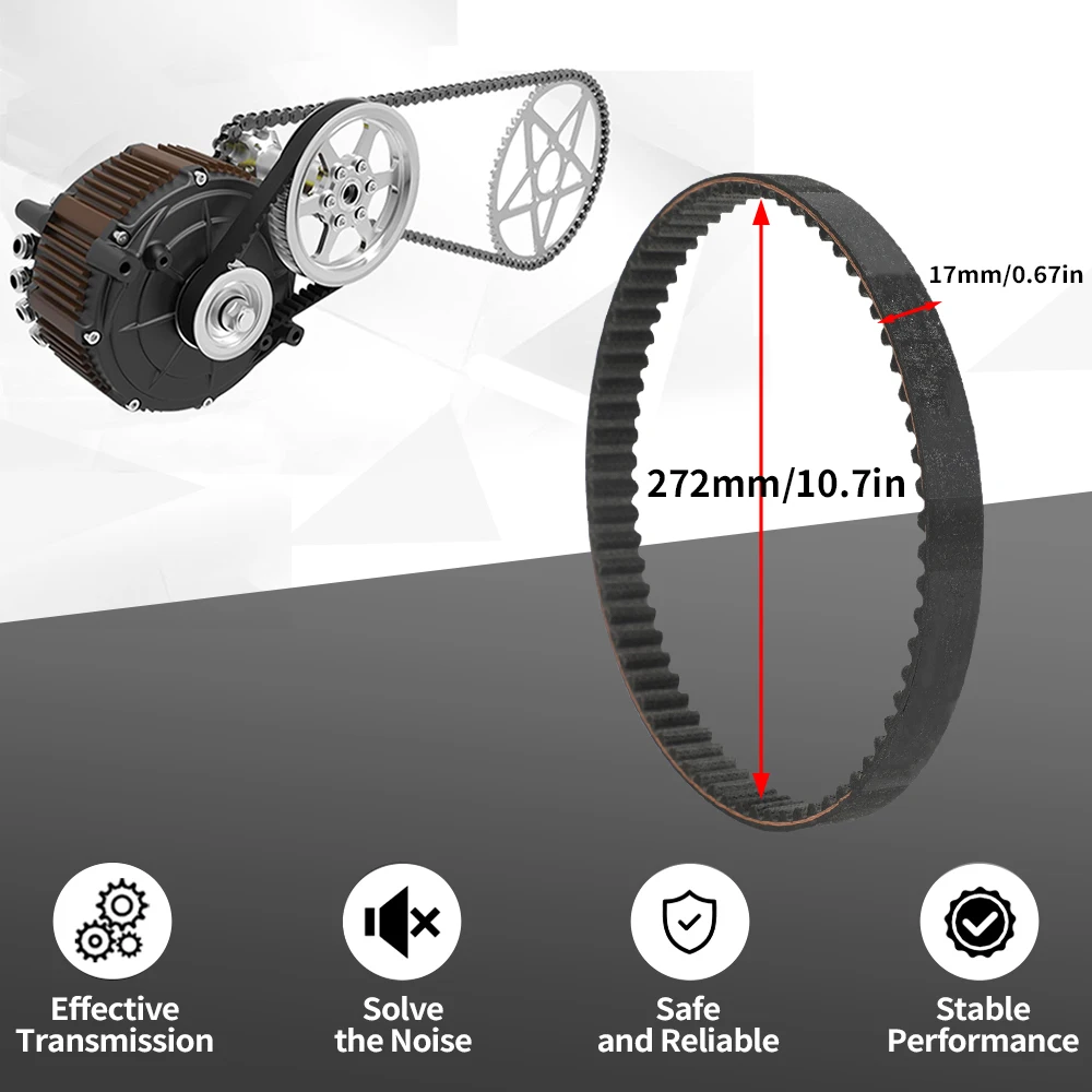 Belt For Light Bee Surron S/X Drive belt 8M 560 Original Transmission Belt Electric Dirt Bike Off-Road Motorcycle Replacement
