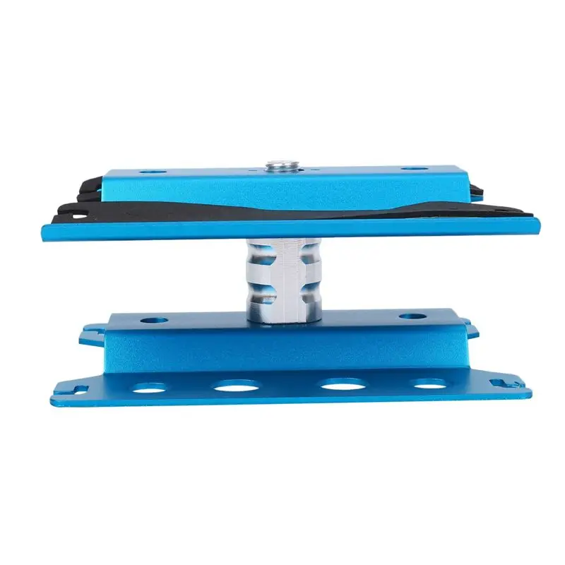 CYGJ-5X Metal RC Car Workstation Work Stand Repair 360 Degree Rotation For 1/8 1/10 1/12 1/16 Scale Models,Blue