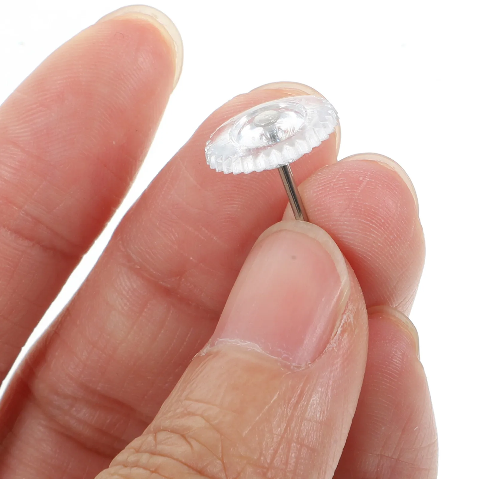 

100Pcs Plastic Thumb Tacks Clear Push Pins for Bulletin Board Message Board Tacks for Office Home Map Drawing Pin Wall