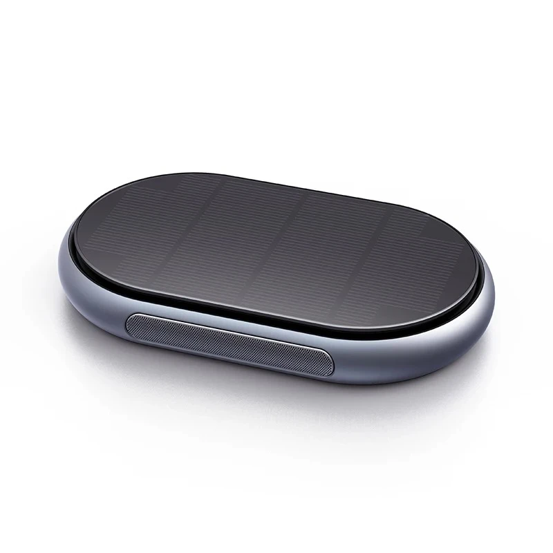 

Wireless solar powered air purifier removes Pm2.5 three-layer Hepa filter desktop car air purifier