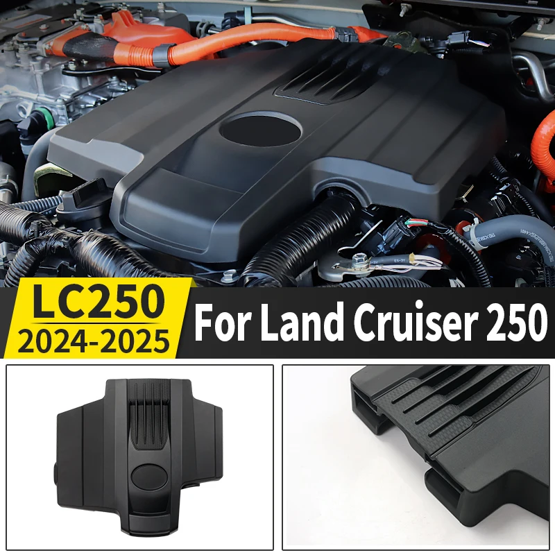 For Toyota Land Cruiser 250 2024 2025 Prado LC250 1958 First Edition FJ250 Engine Dustproof Hood,Upgraded Accessories Tuning