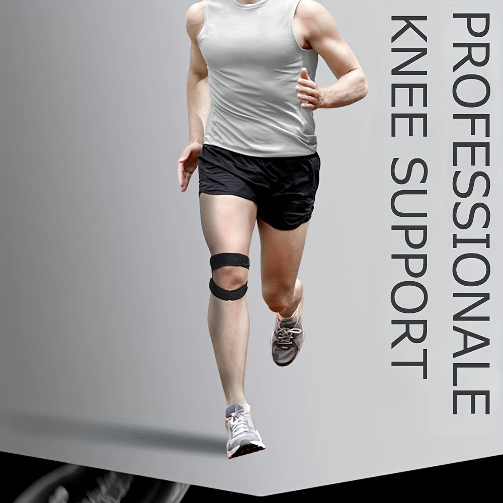 1pc Relieve Knee Discomfort Instantly With This Adjustable Breathable Knee Support Brace!