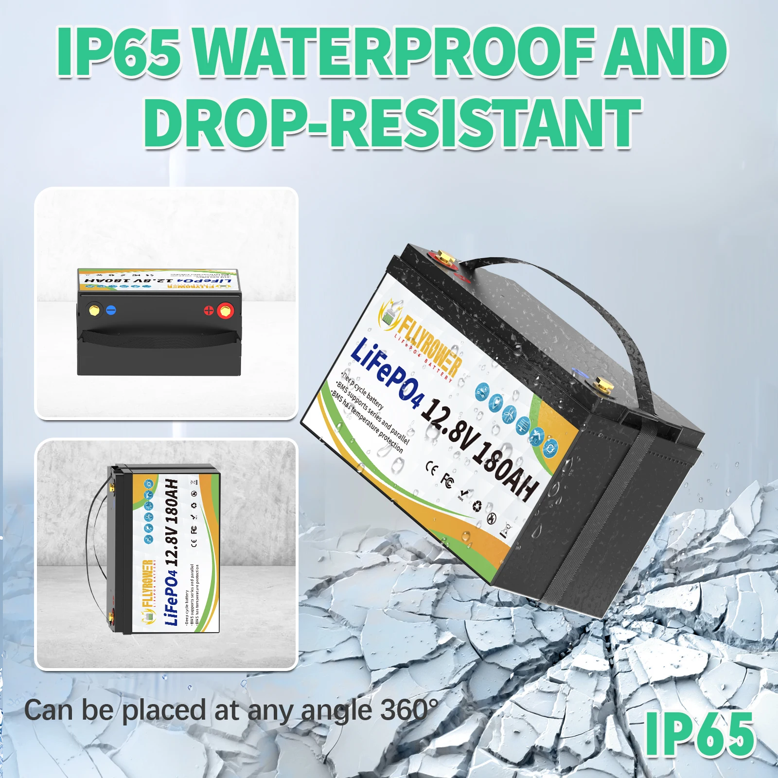 BATERÍA LIFEPO4 FLLYROWER 180AH
